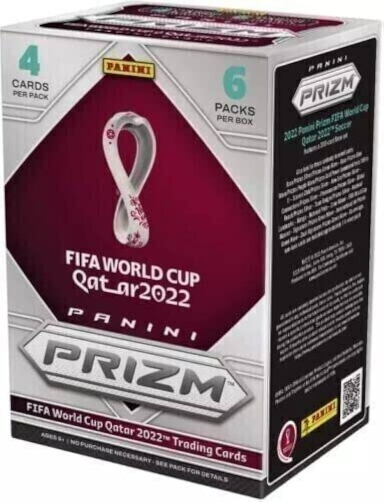 その他 ziyeck panini prizm Qatar signatur psa8 2022 Qatar Panini Prizm World Cup Soccer Blaster Box - 24